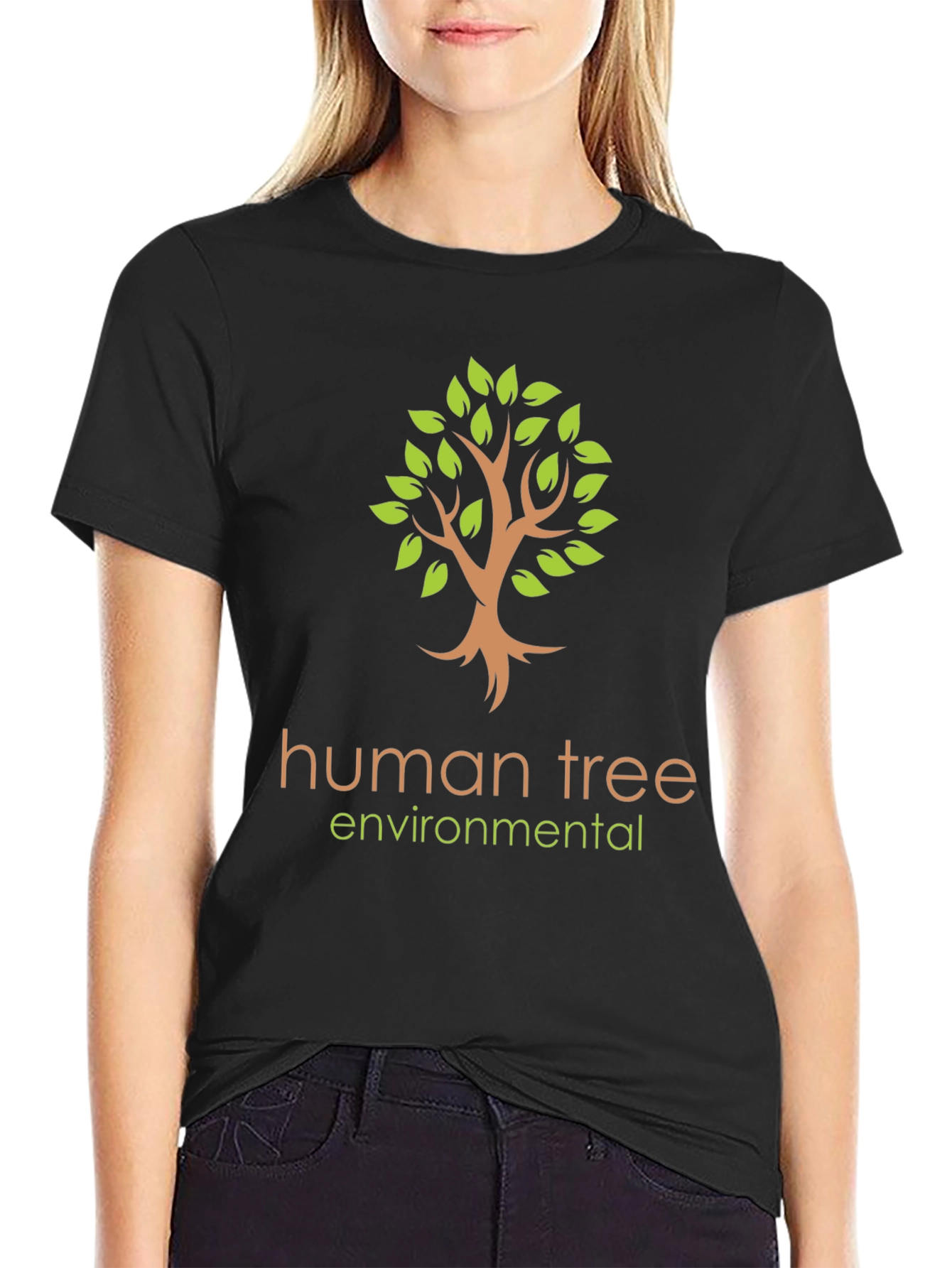 Human Tree Environmental Graphic Tee