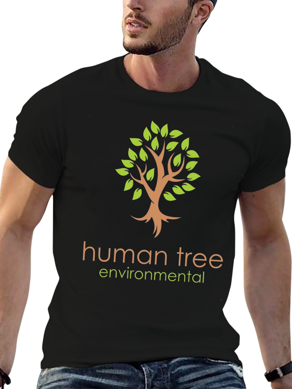 Human Tree Environmental Graphic Tee