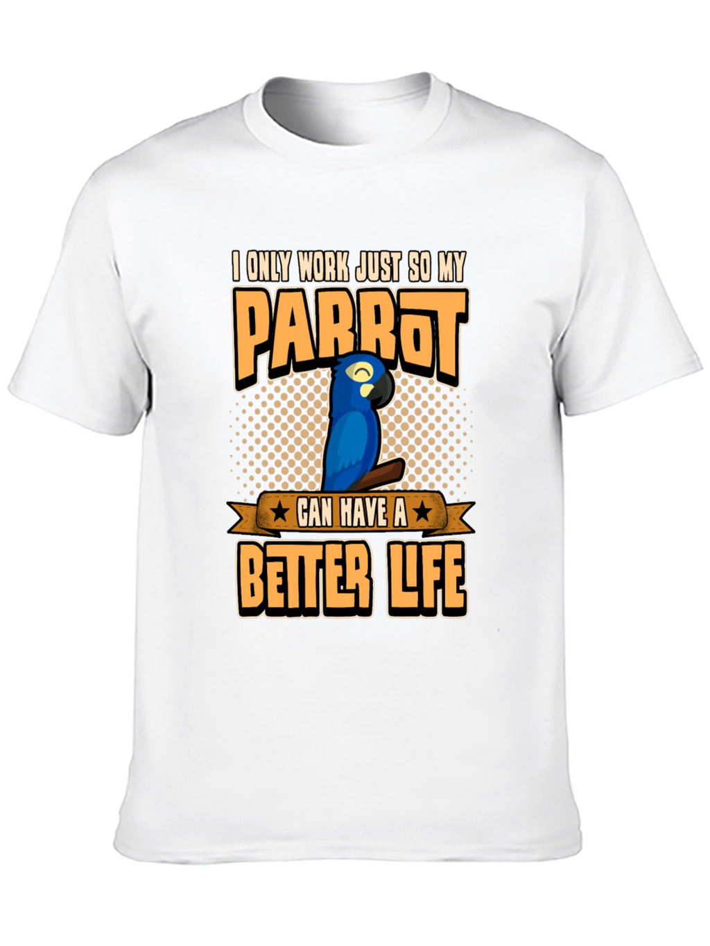 Parrot Lover Graphic T-Shirt