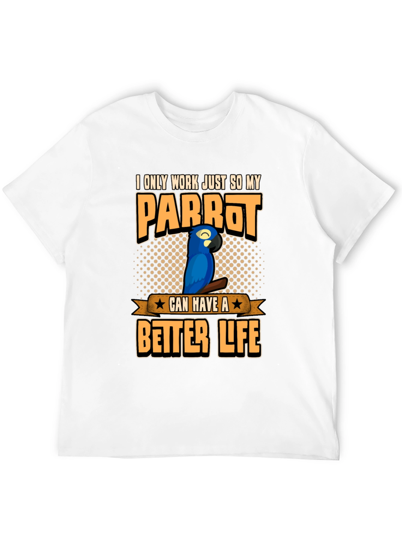 Parrot Lover Graphic T-Shirt