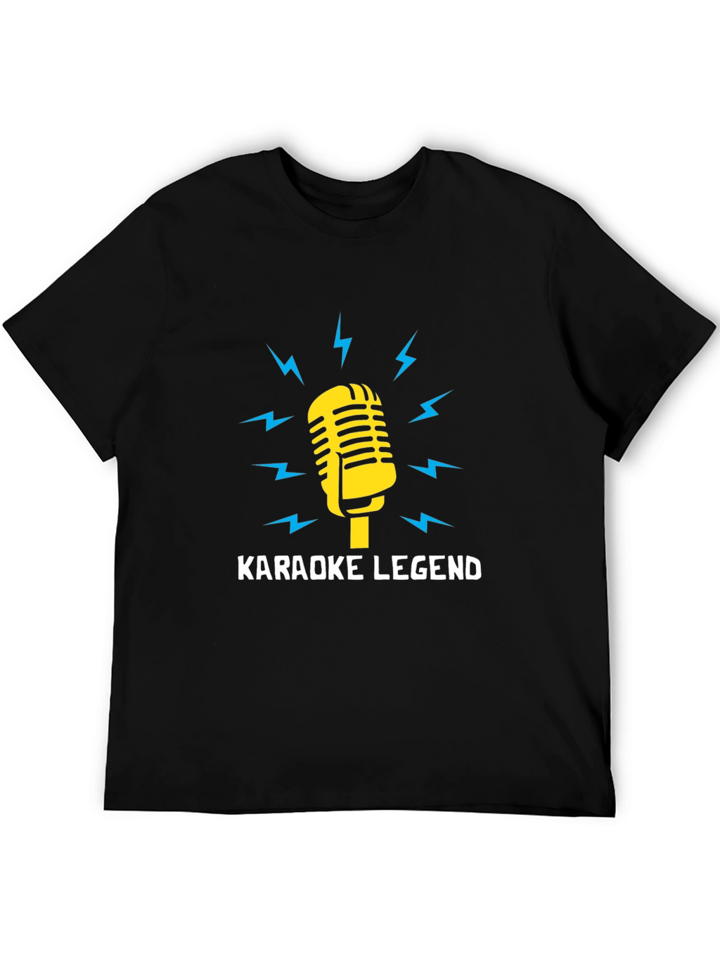 Karaoke Legend Graphic Tee - Music Lover T-Shirt