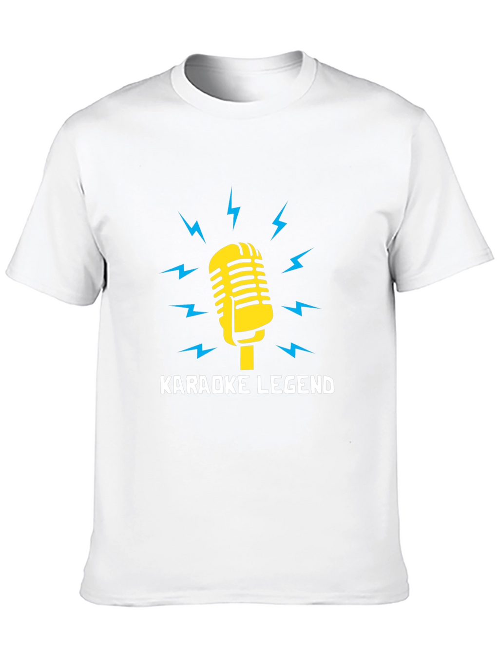 Karaoke Legend Graphic Tee - Music Lover T-Shirt