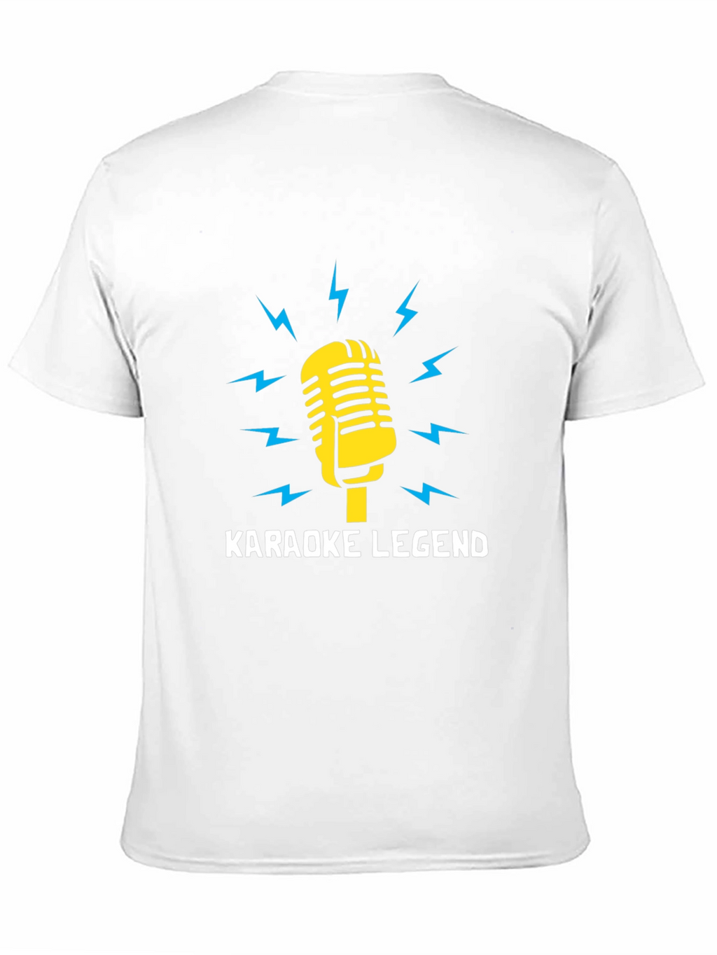 Karaoke Legend Graphic Tee - Music Lover T-Shirt
