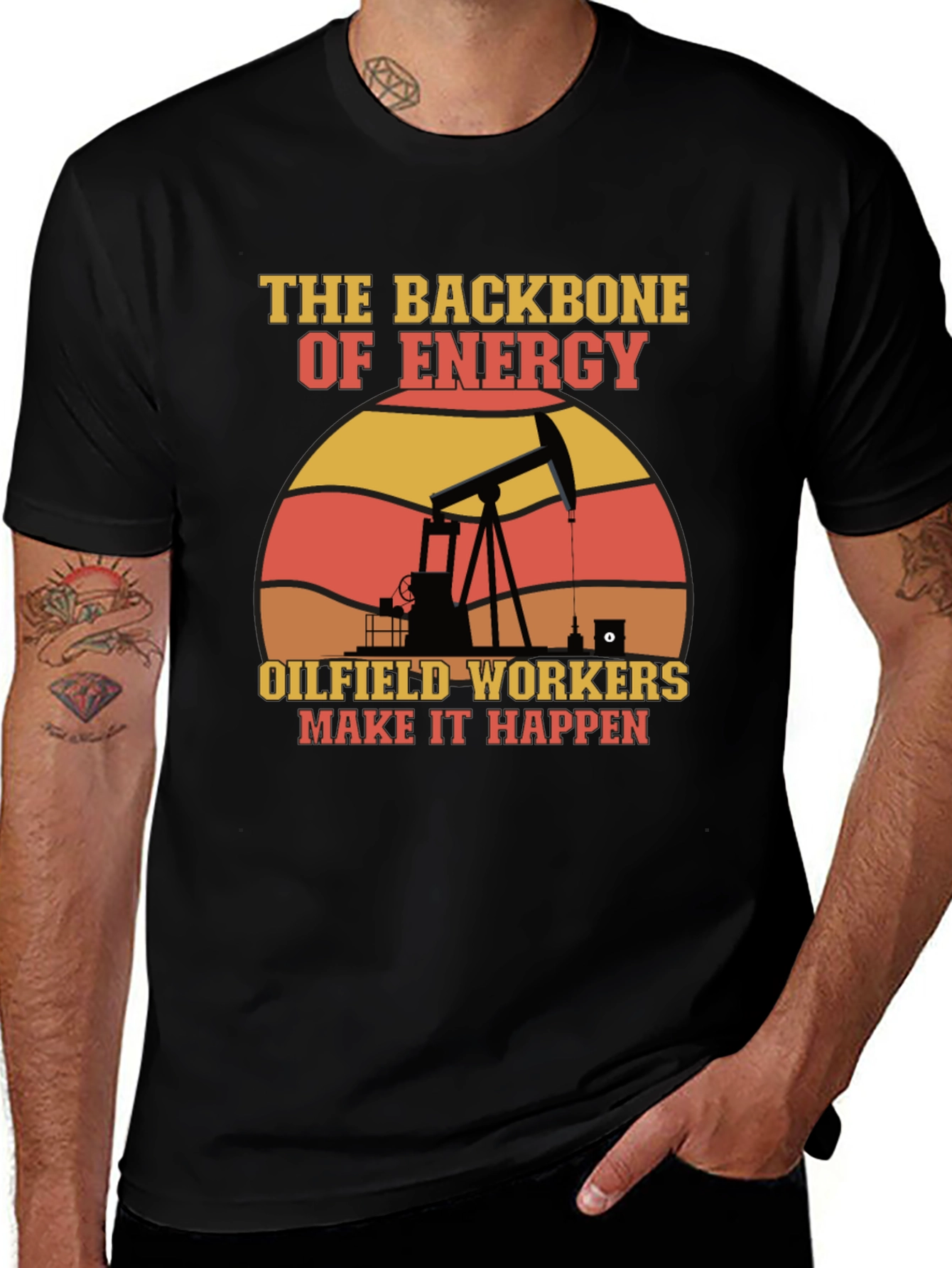 Oilfield Workers Energy T-Shirt