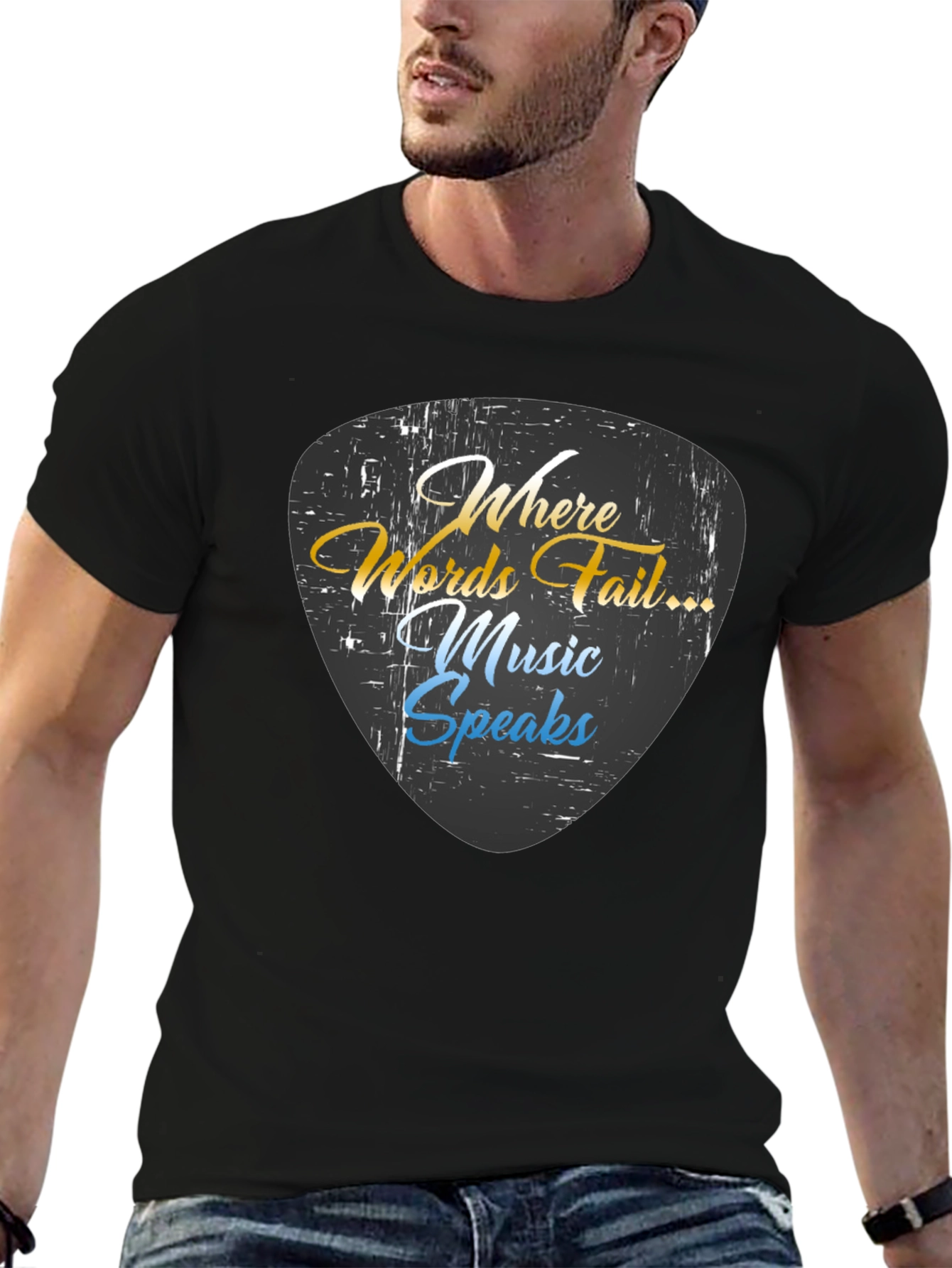 Music Speaks T-Shirt - Musician Tee