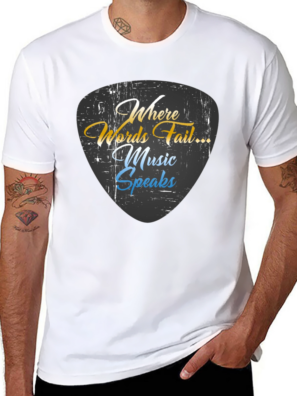 Music Speaks T-Shirt - Musician Tee