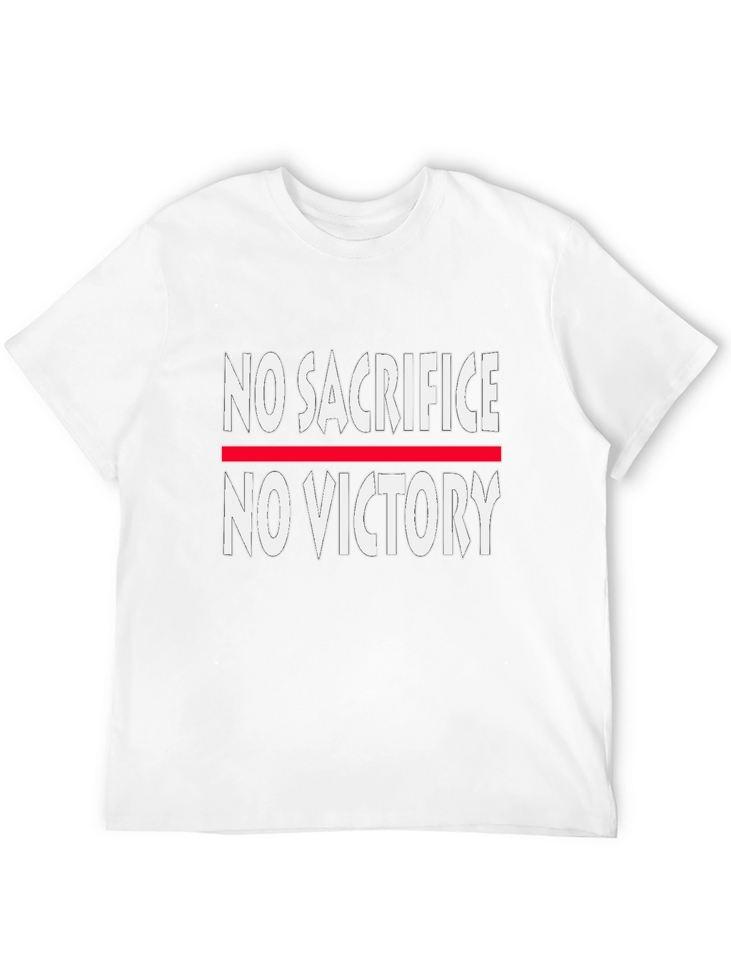 No Sacrifice No Victory Graphic Tee