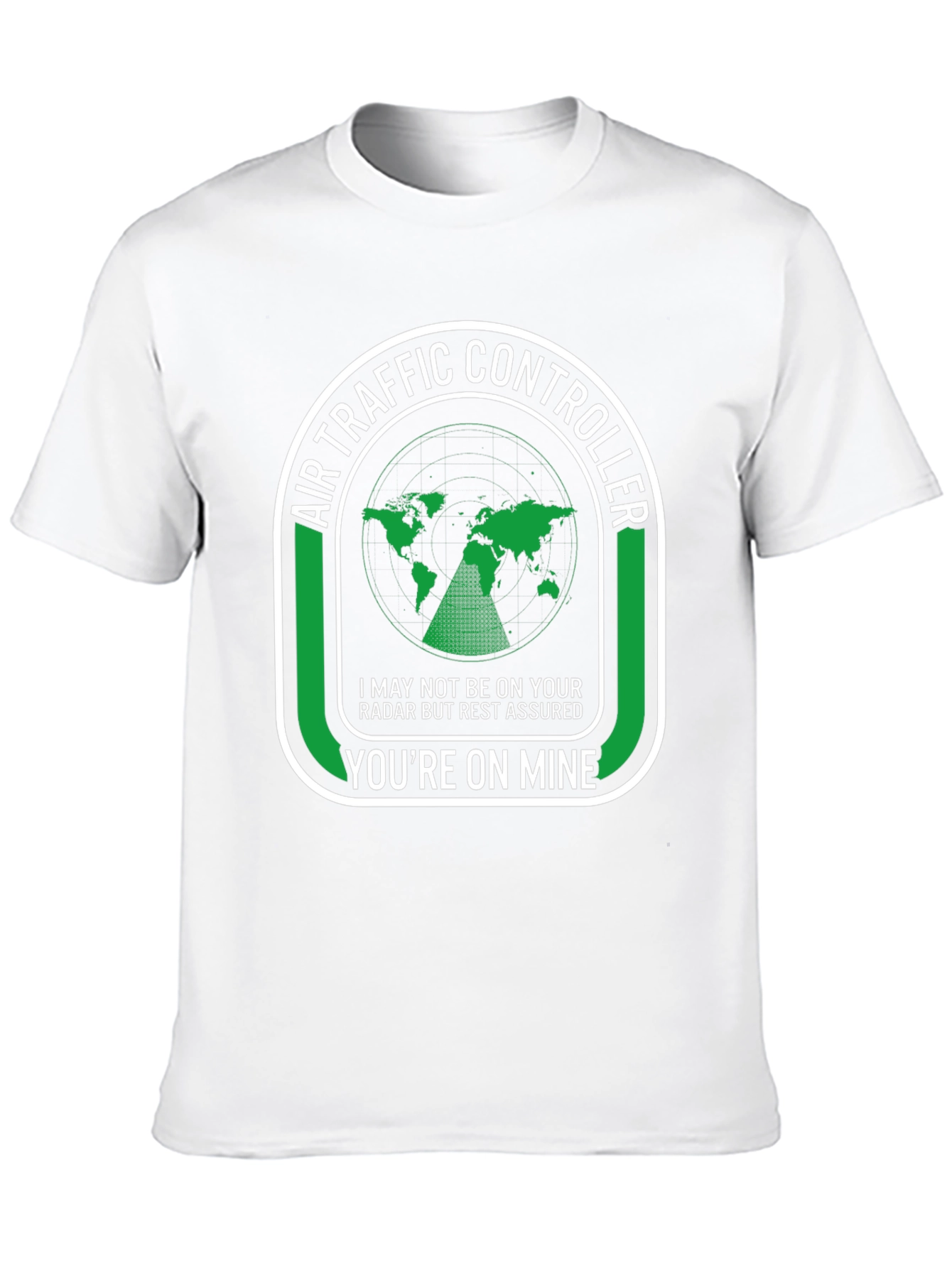 Air Traffic Controller Radar Graphic T-Shirt