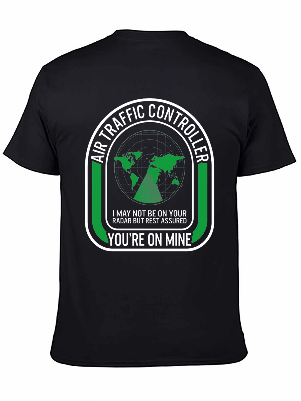 Air Traffic Controller Radar Graphic T-Shirt