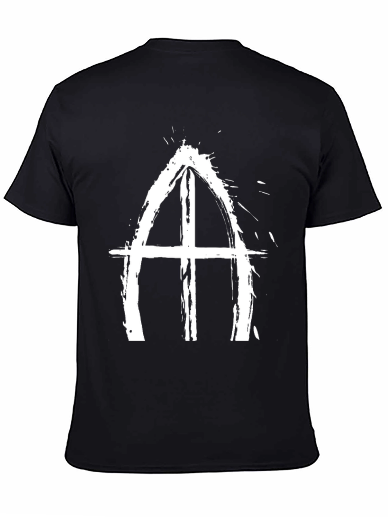 Grunge Symbol Black T-Shirt