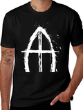 Grunge Symbol Black T-Shirt