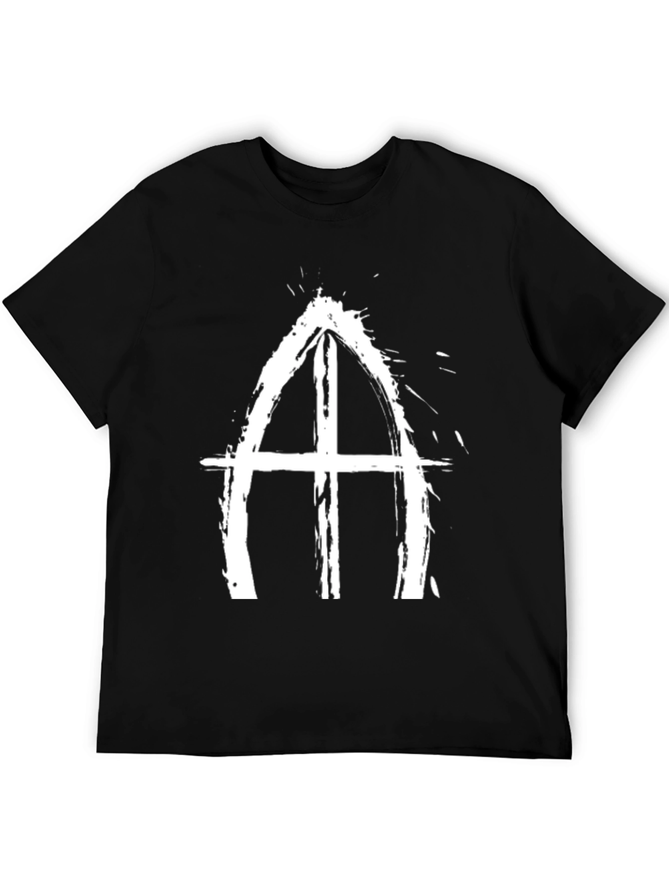 Grunge Symbol Black T-Shirt