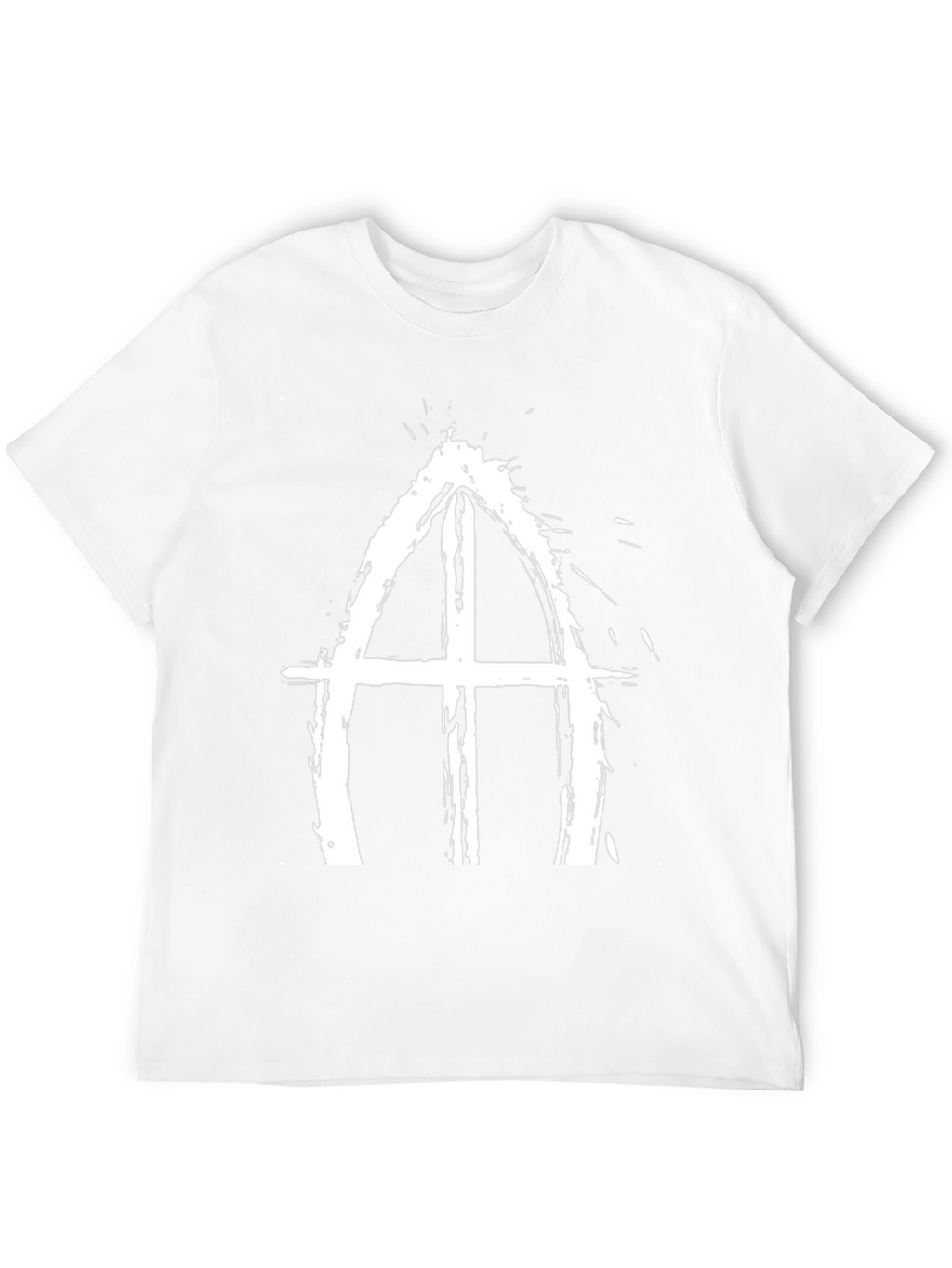 Grunge Symbol Black T-Shirt