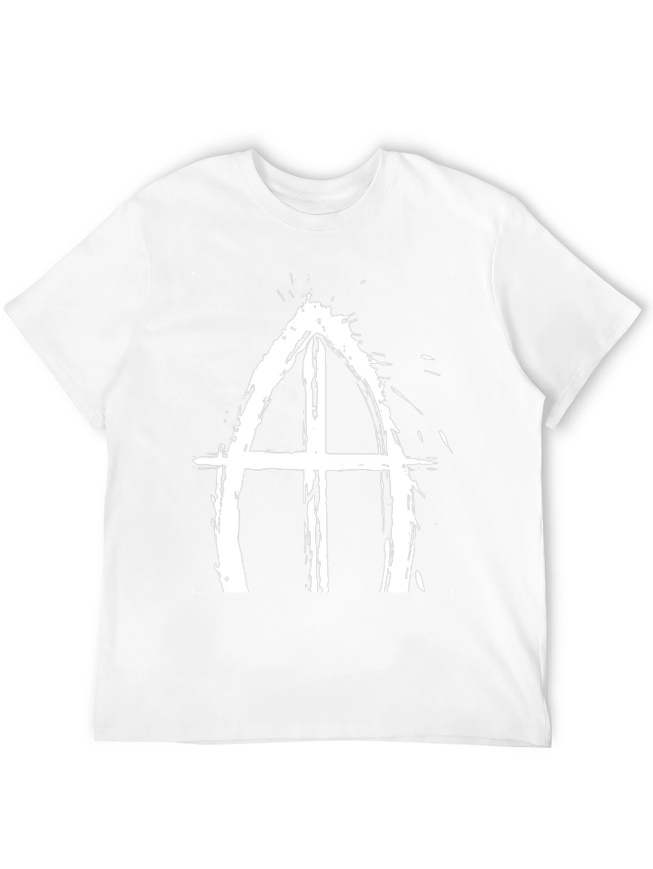 Grunge Symbol Black T-Shirt