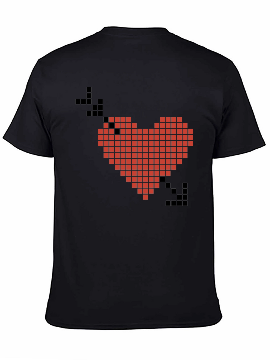 Pixel Heart T-Shirt - Retro Gaming Love Tee