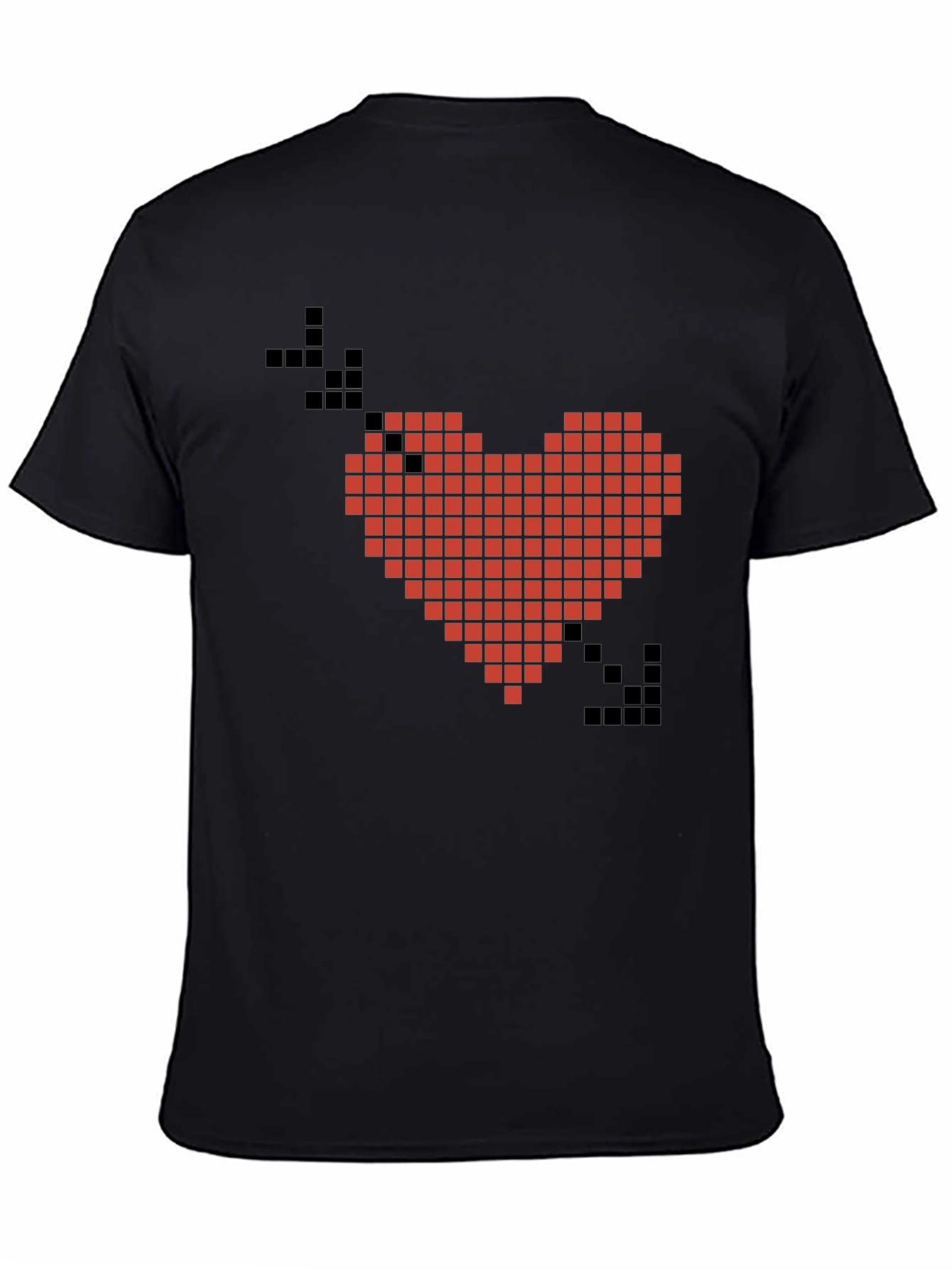 Pixel Heart T-Shirt - Retro Gaming Love Tee