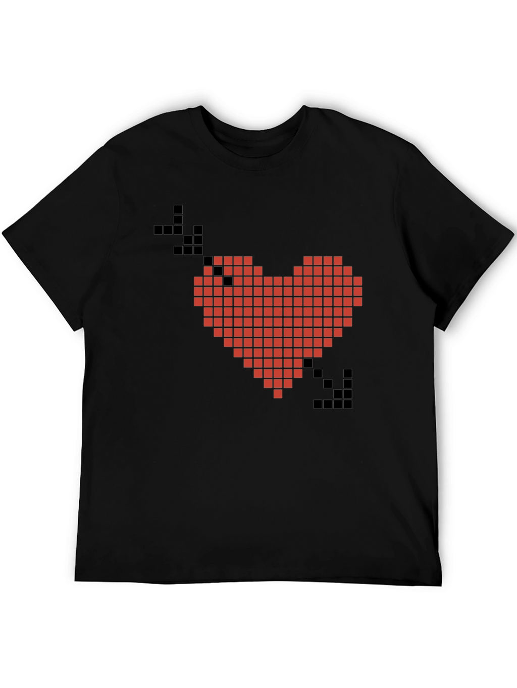 Pixel Heart T-Shirt - Retro Gaming Love Tee