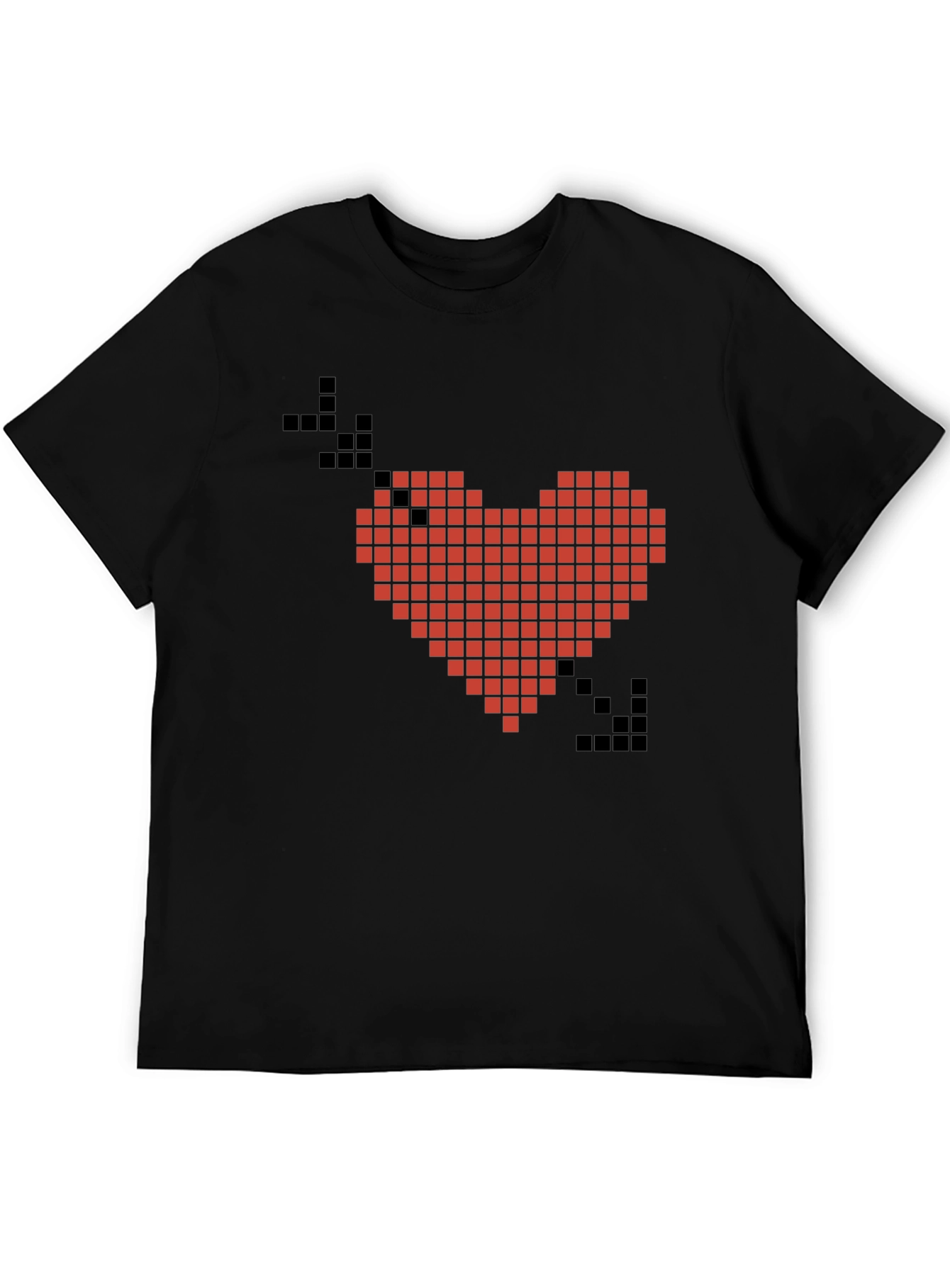 Pixel Heart T-Shirt - Retro Gaming Love Tee