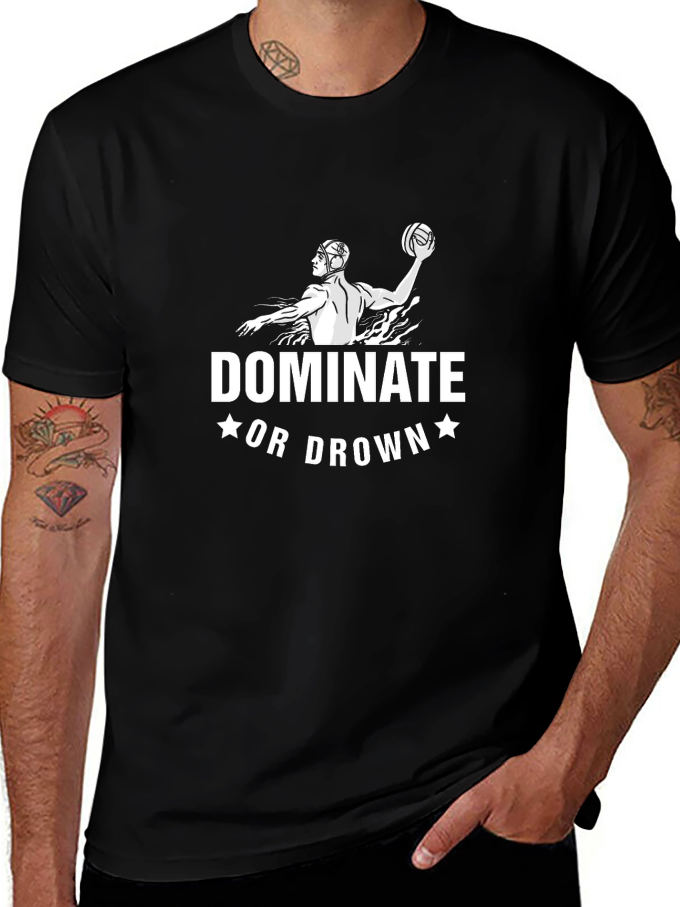 Dominate or Drown Water Polo T-Shirt