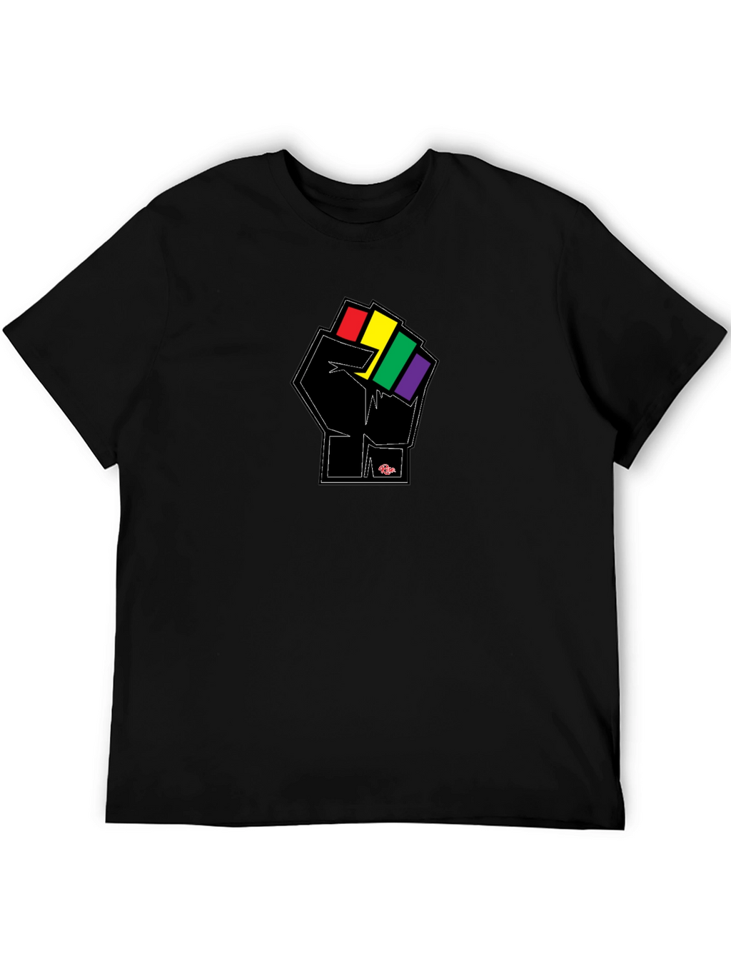 Equality Fist Graphic Tee - Black