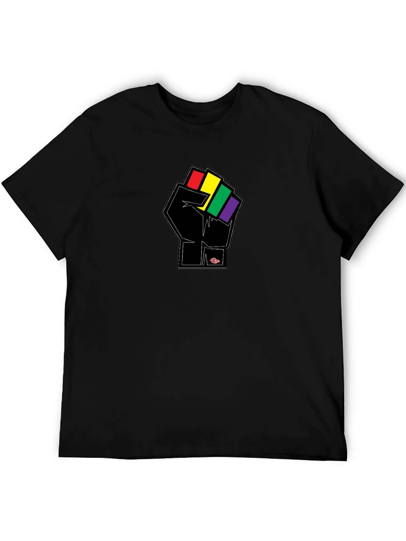 Equality Fist Graphic Tee - Black