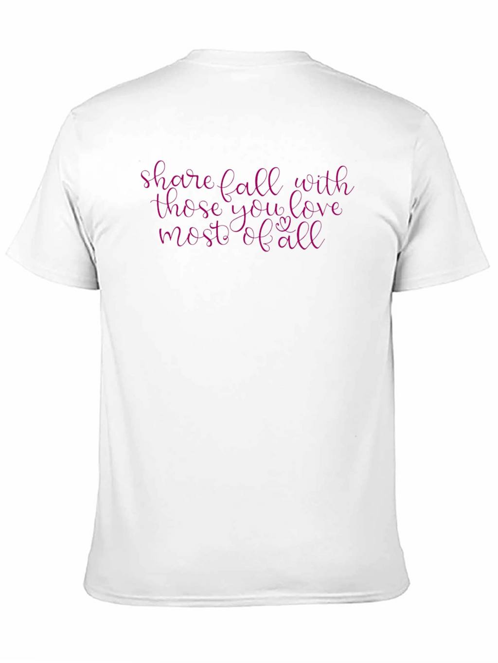 Share Fall T-Shirt - Premium Cotton Blend