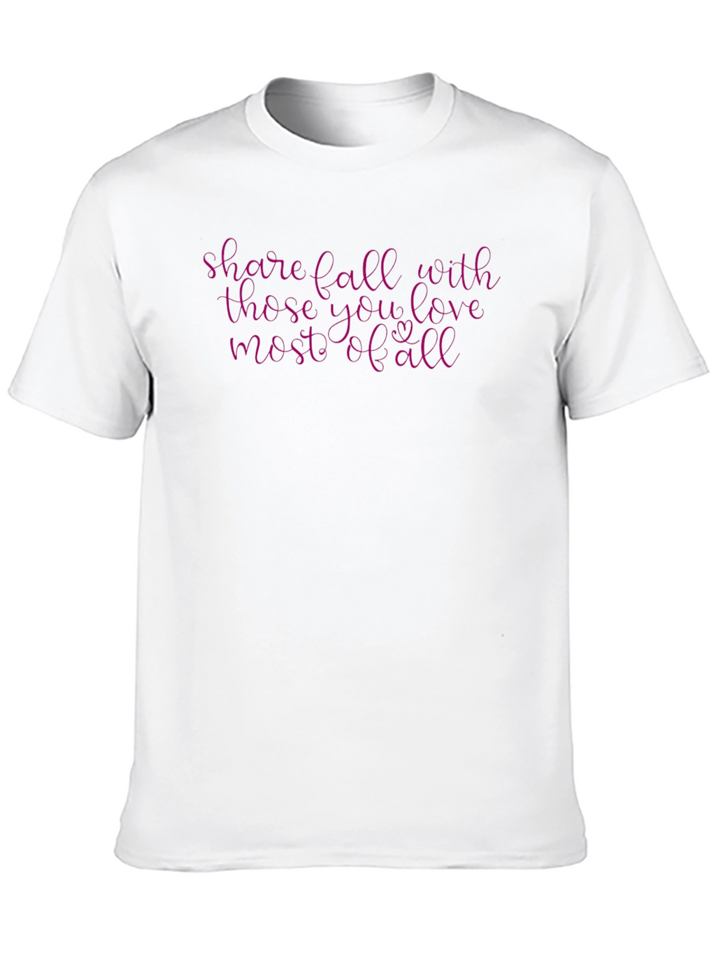 Share Fall T-Shirt - Premium Cotton Blend