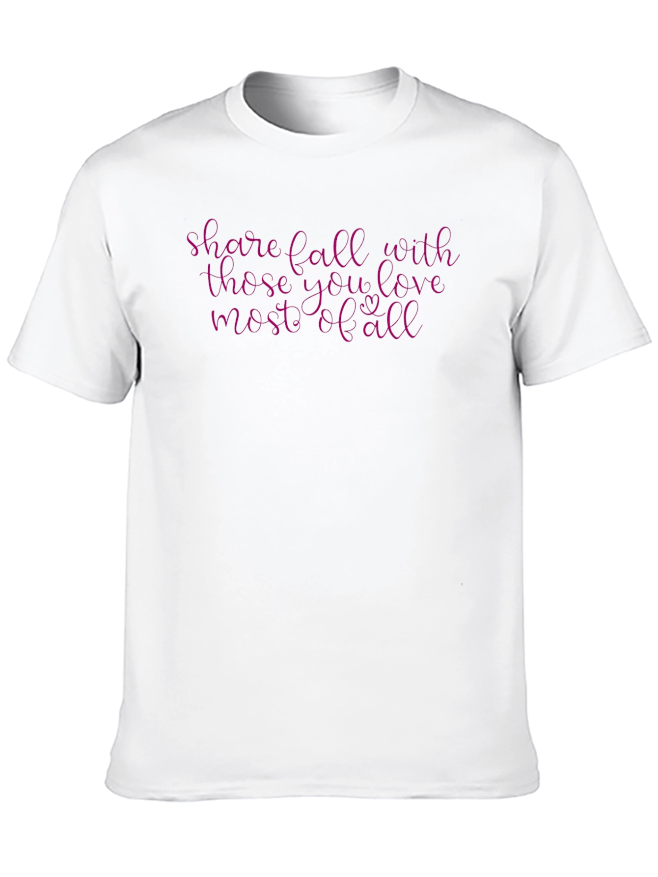 Share Fall T-Shirt - Premium Cotton Blend