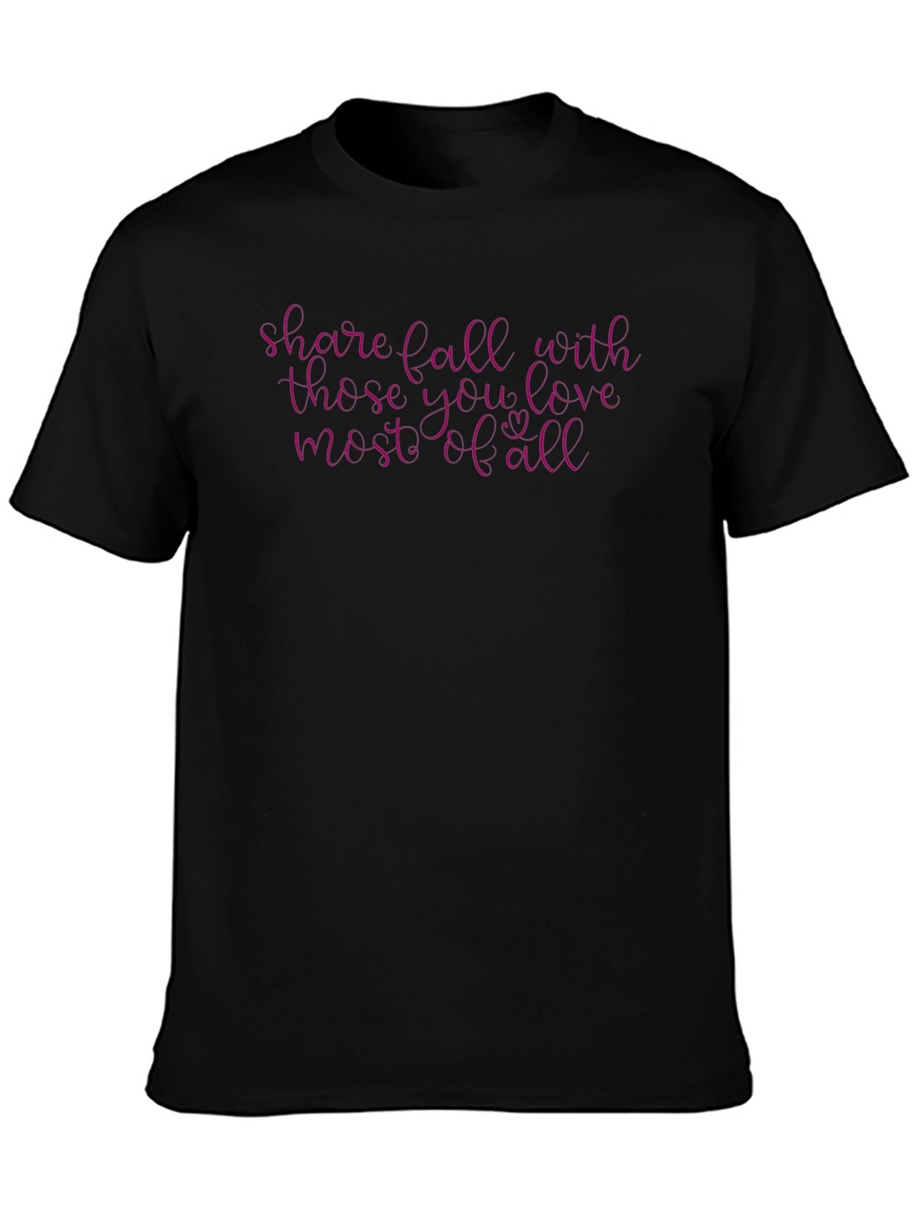 Share Fall T-Shirt - Premium Cotton Blend