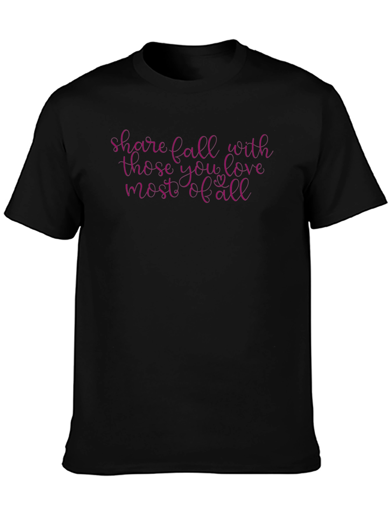 Share Fall T-Shirt - Premium Cotton Blend