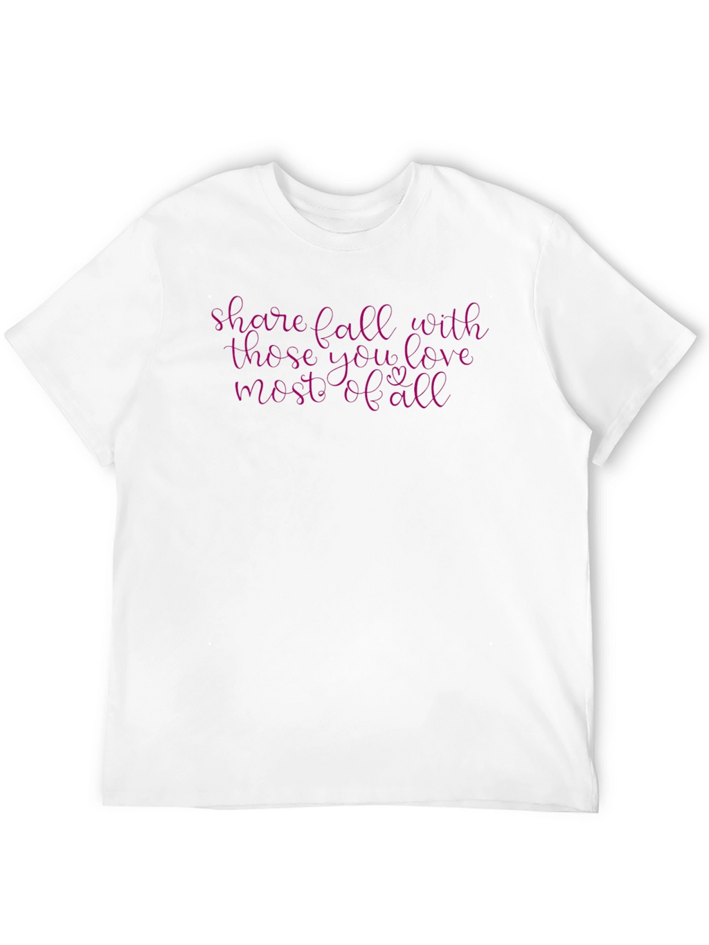 Share Fall T-Shirt - Premium Cotton Blend