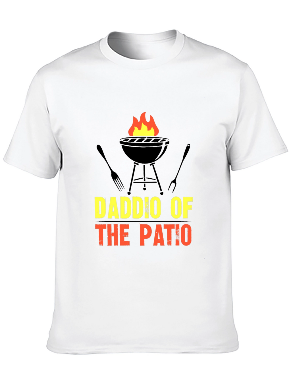 Daddio of the Patio BBQ Graphic T-Shirt