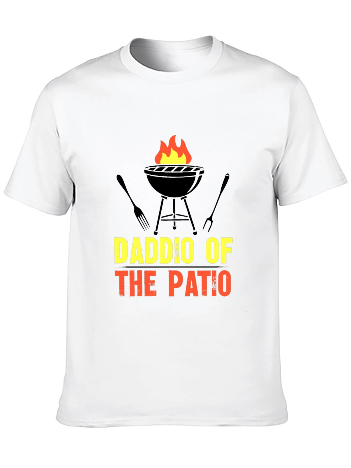 Daddio of the Patio BBQ Graphic T-Shirt