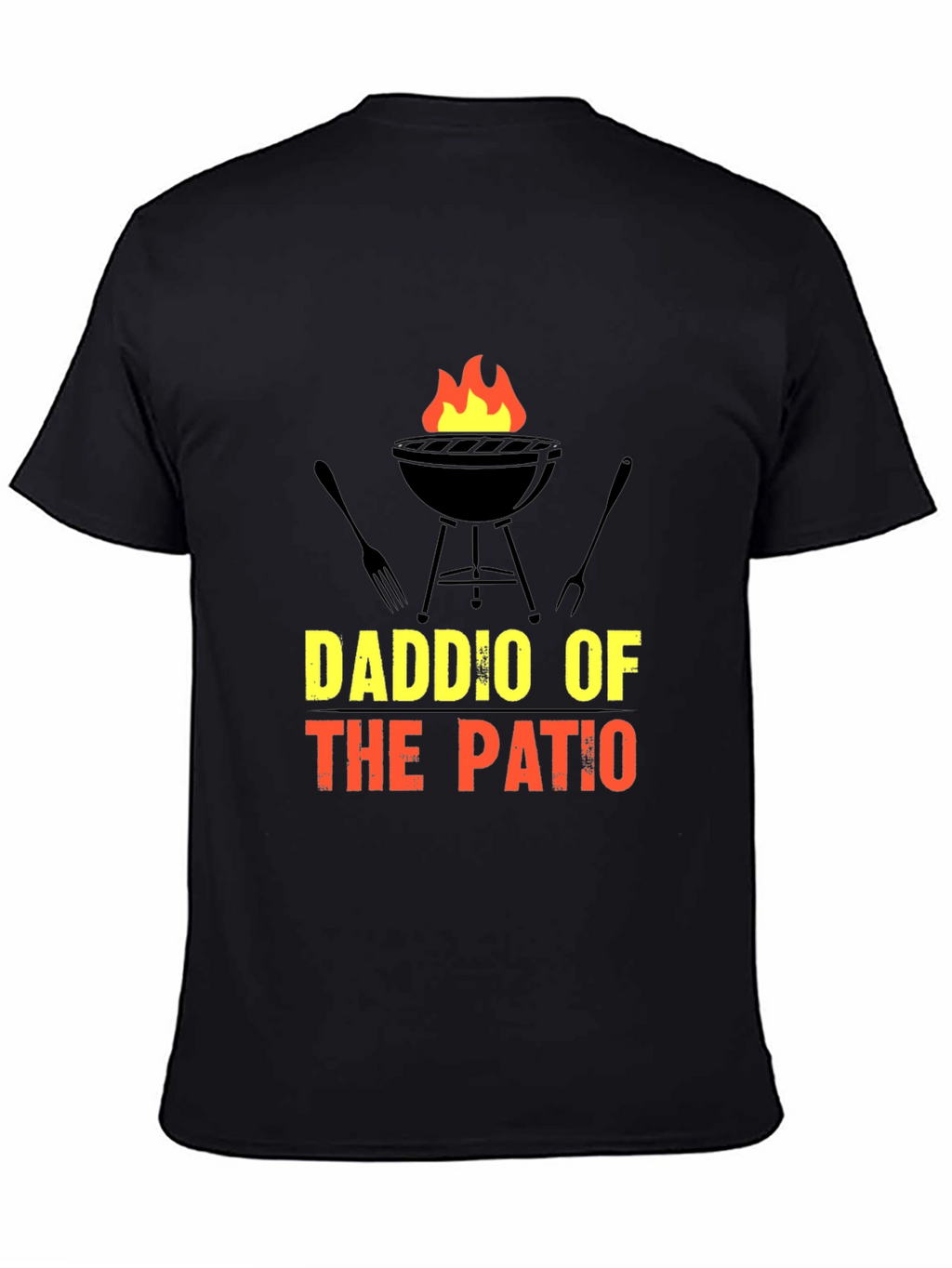 Daddio of the Patio BBQ Graphic T-Shirt
