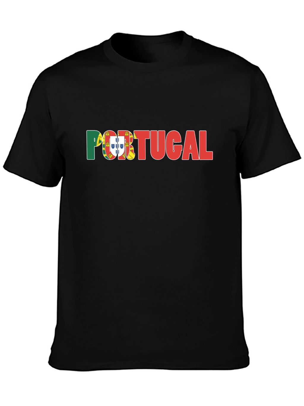 Portugal Flag Graphic T-Shirt