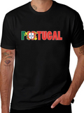 Portugal Flag Graphic T-Shirt