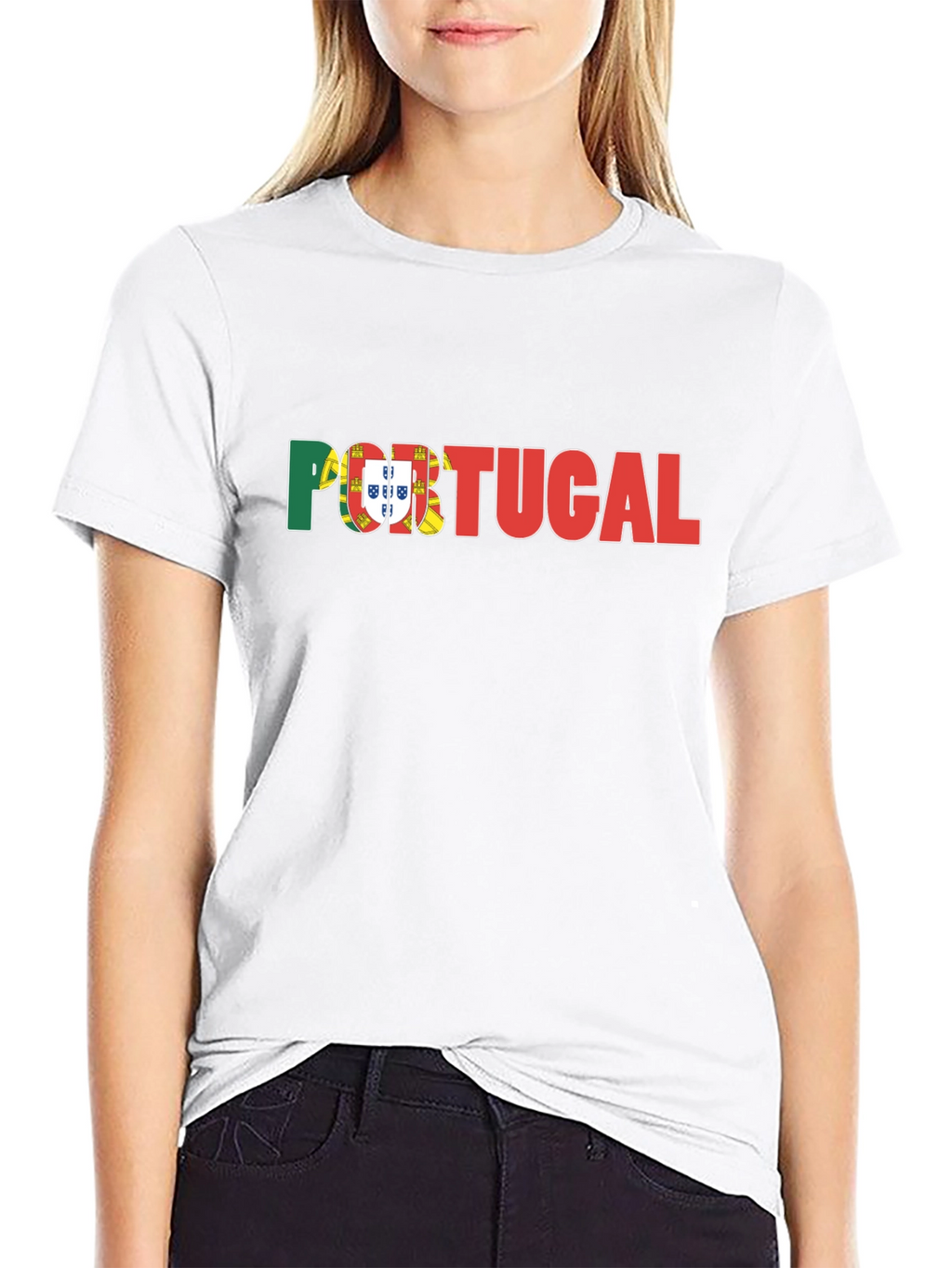 Portugal Flag Graphic T-Shirt