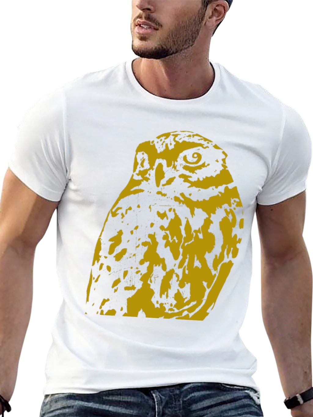 Owl Graphic T-Shirt - Unique Bird Design