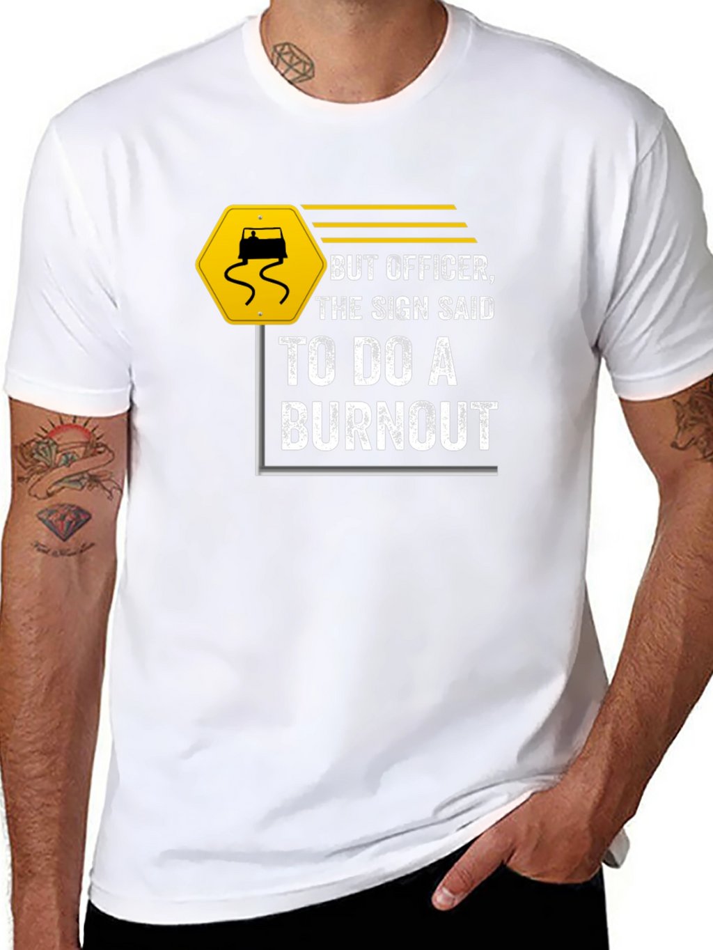 But Officer Burnout T-Shirt