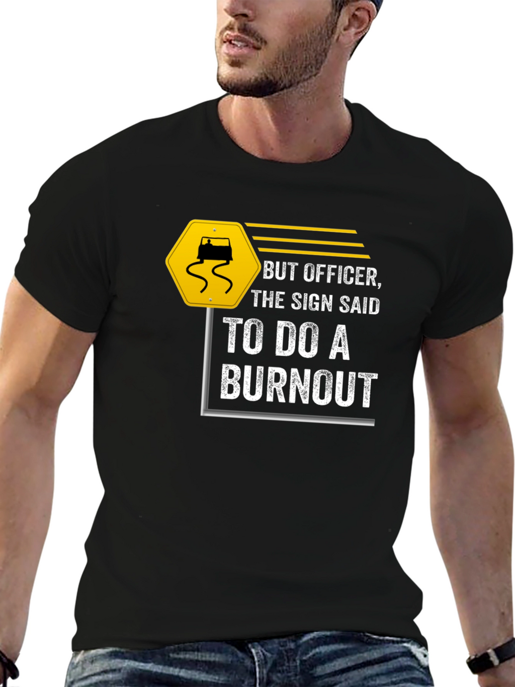 But Officer Burnout T-Shirt
