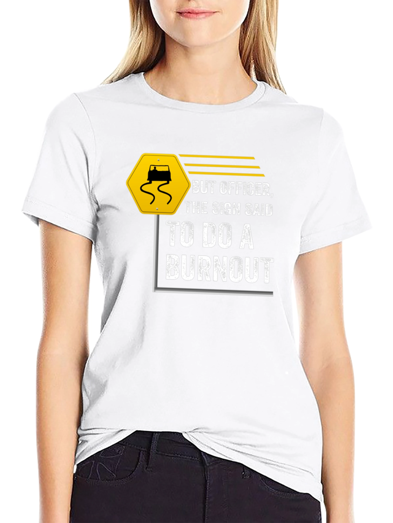 But Officer Burnout T-Shirt