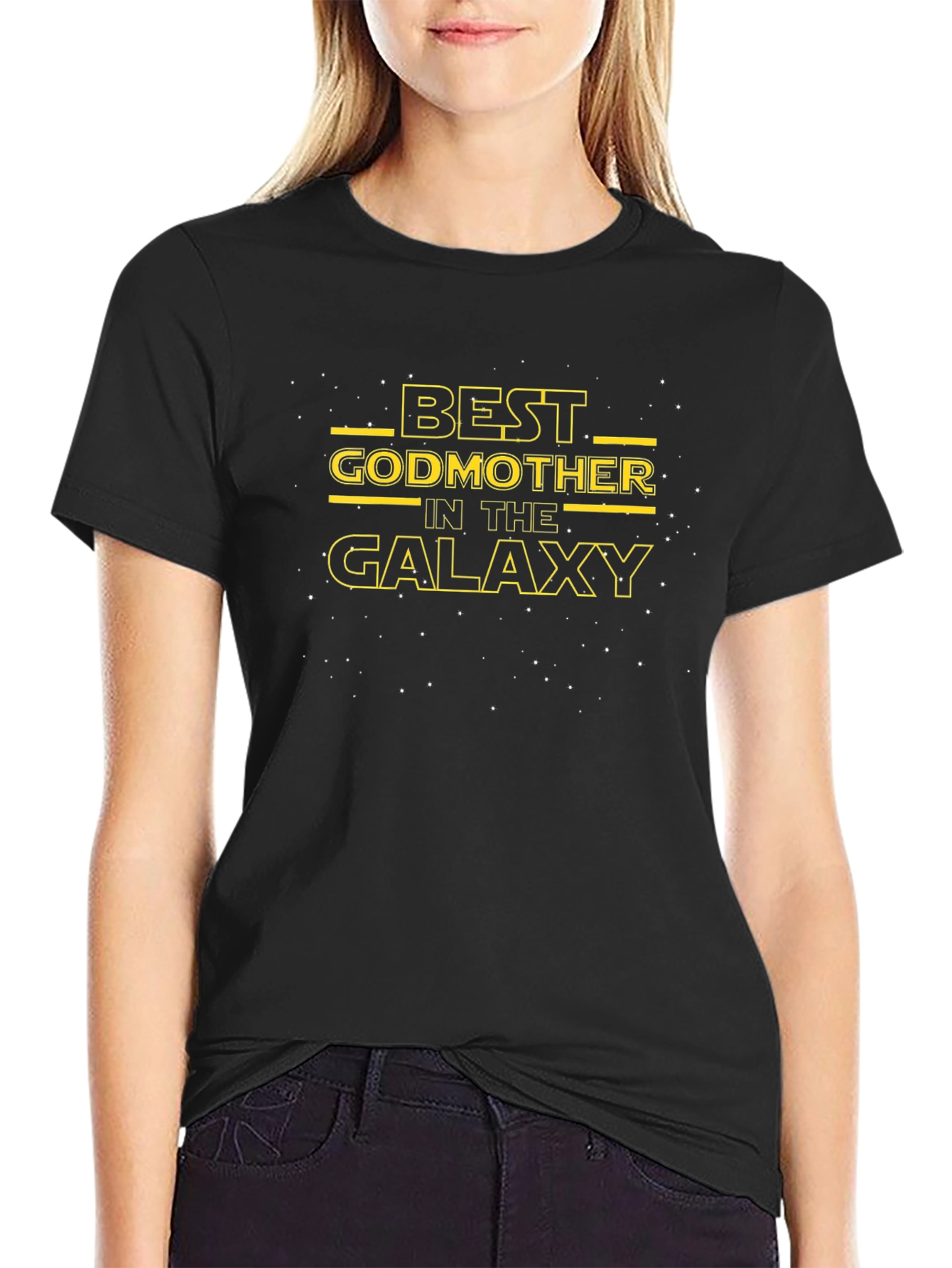 Best Godmother in the Galaxy Graphic T-Shirt