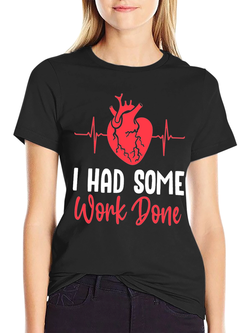 I Had Some Work Done Heart Surgery T-Shirt
