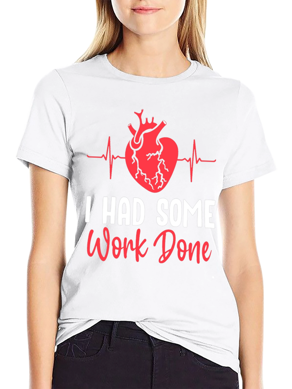 I Had Some Work Done Heart Surgery T-Shirt