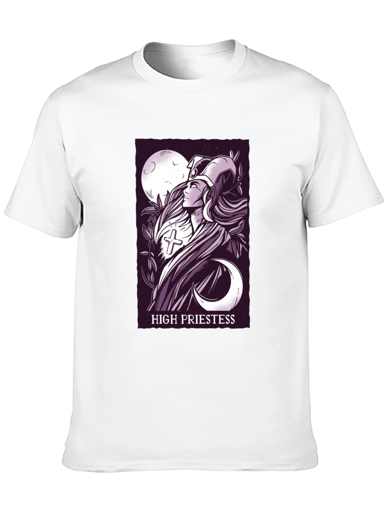 High Priestess Tarot Card Graphic T-Shirt