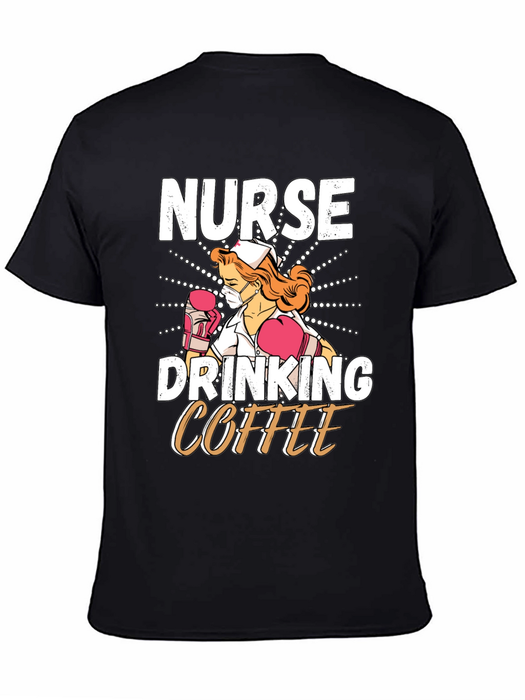 Nurse Drinking Coffee T-Shirt