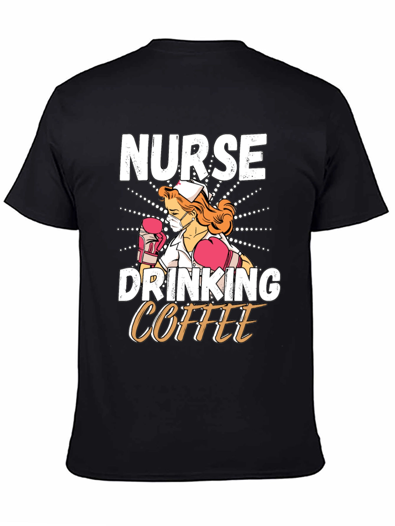 Nurse Drinking Coffee T-Shirt
