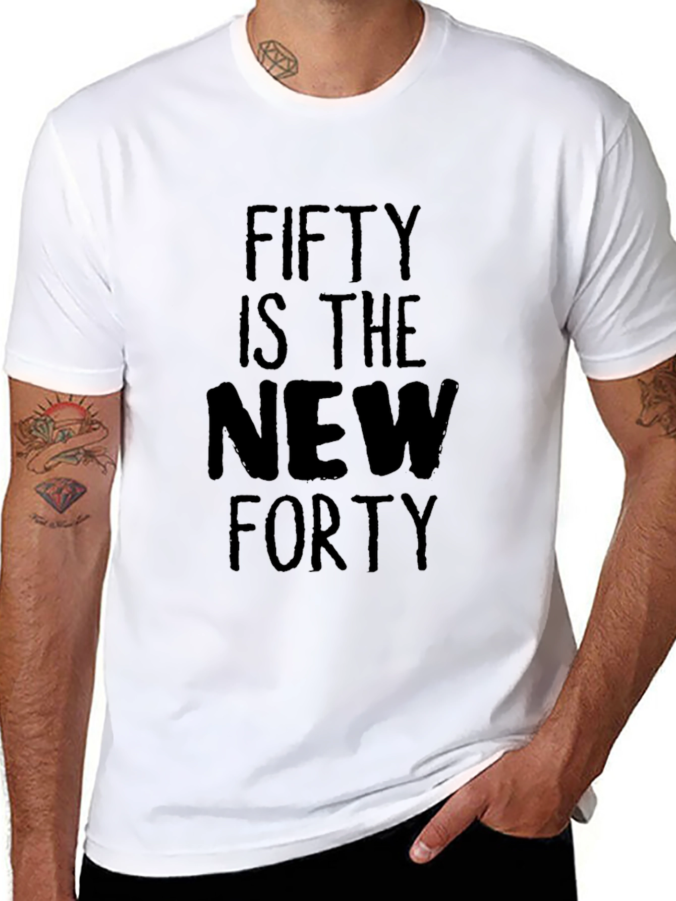 Funny Fifty Is The New Forty T-Shirt