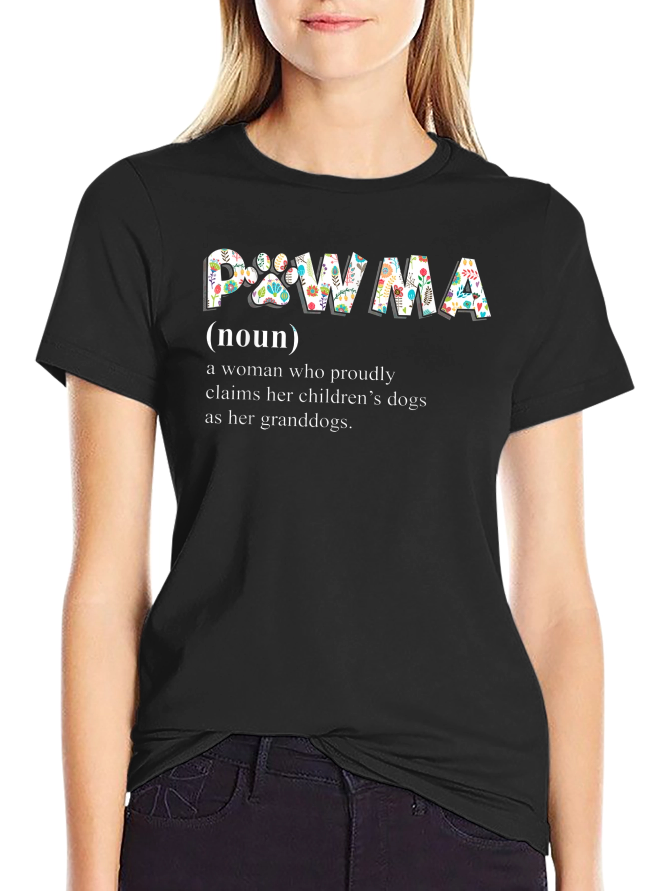 Pawma Floral Graphic T-Shirt