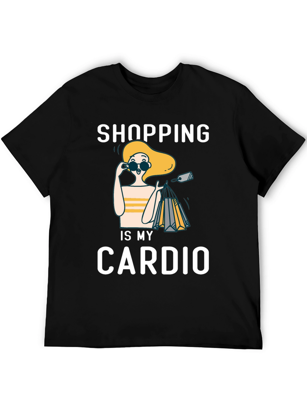 Shopping is My Cardio Graphic Tee